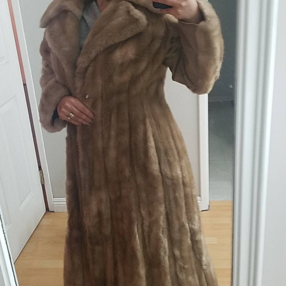 simulation fur coat - Picture 2 of 8